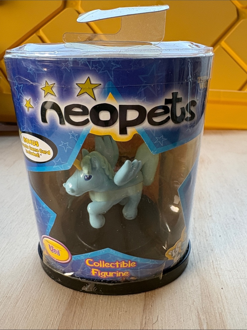 Neopets Collectible Figurine - Light Blue Uni Pony